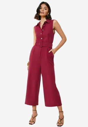 REGULAR FIT - SLEEVLESS    - Overal - red