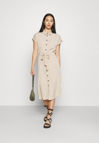 ONLY ONLHANNOVER - Vestido camiseiro - humus