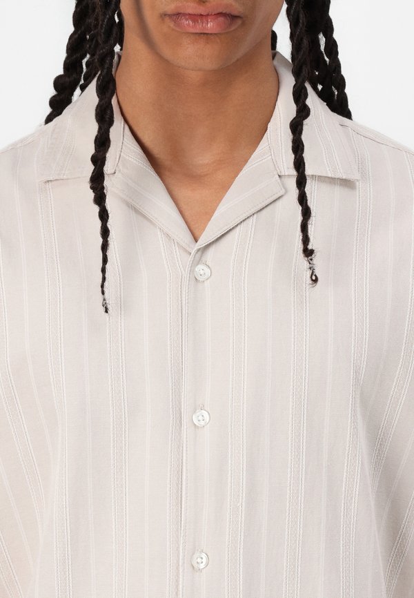 JPRCCMONTANA DOBBY  - Shirt - beige2