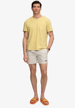 Superdry & Co, SUPERDRY SUPERDRY POOL SLIDERS. - Mules - orange sorbet