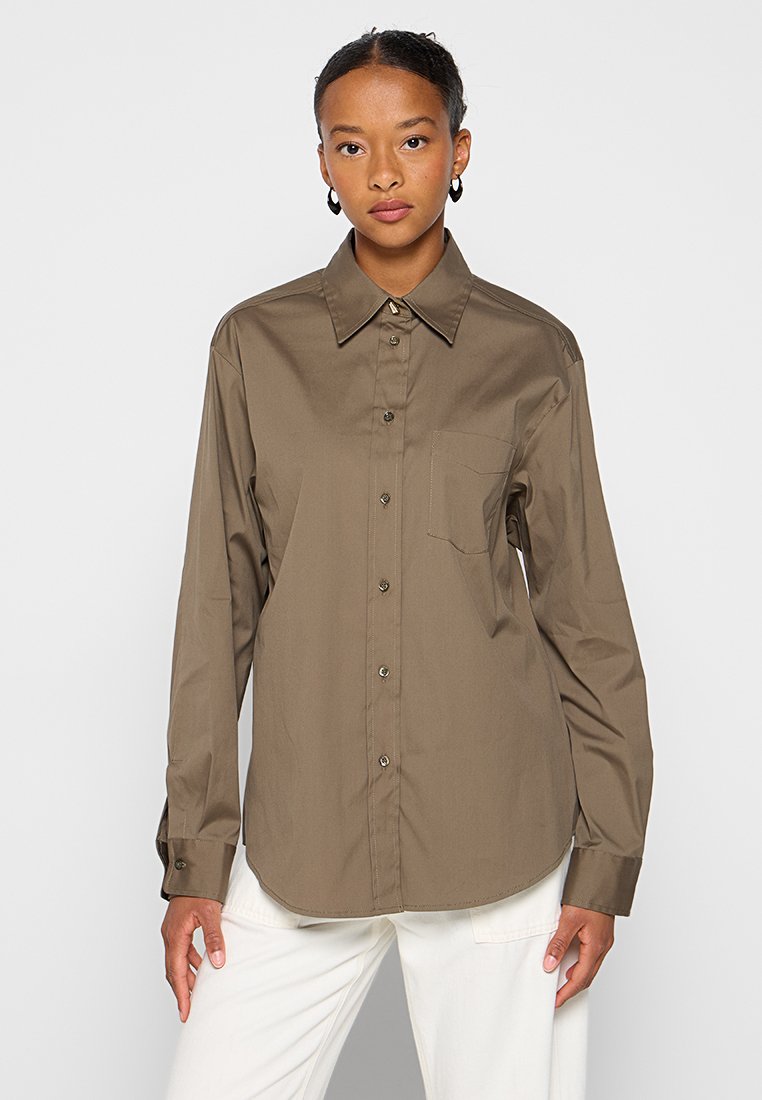 pinko Overhemdblouse kaki