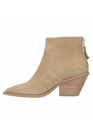 Boots à talons - beige