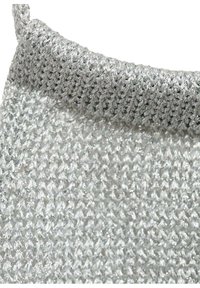 Mango MARIETA - Top - silver-coloured