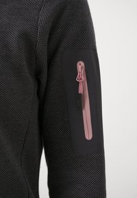 CMP WOMAN JACKET - Flísová bunda - nero/graffite