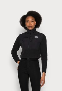 The North Face CROP DENALI - Casaco de verão - tnf black