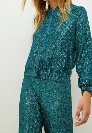 Chaquetas bomber - turquoise