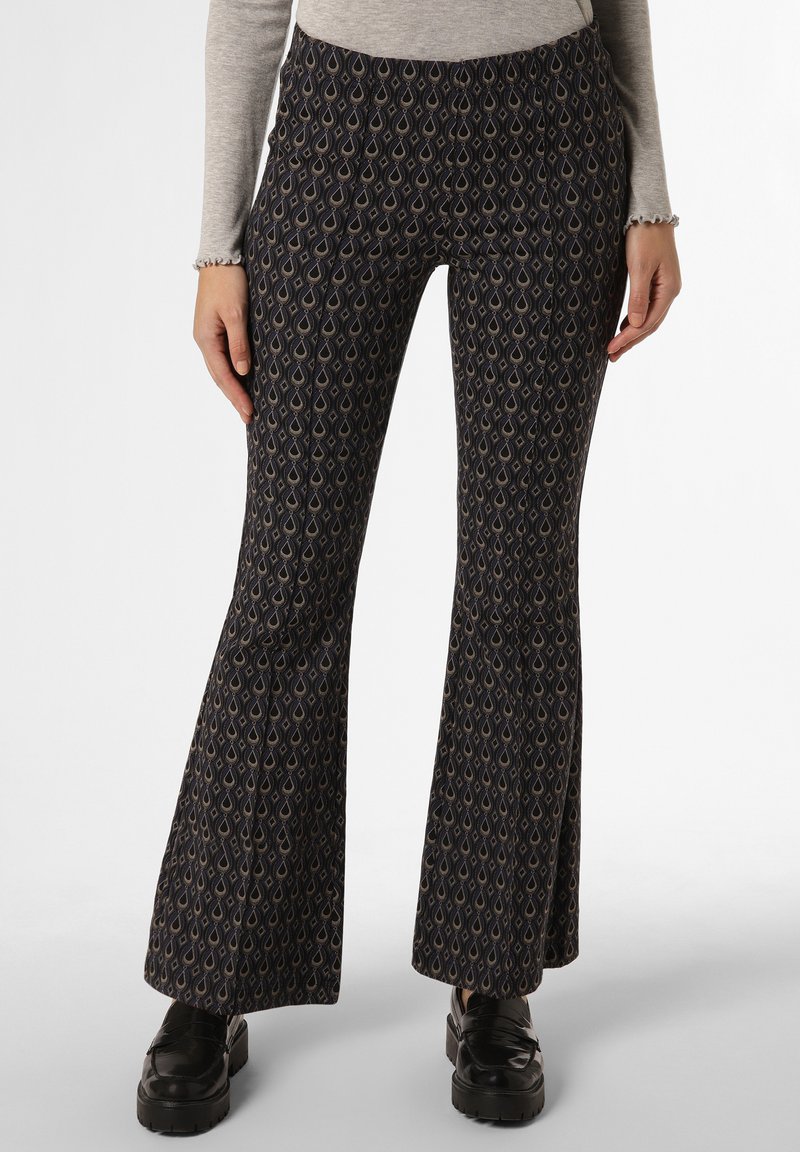 Marie Lund Broek - marine beige