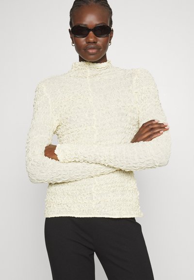 Hofmann Copenhagen MIRELLA - Μπλούζα με μακριά μανίκια - vanilla