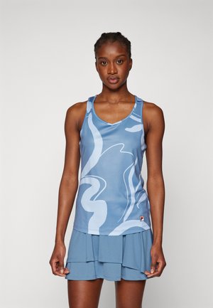 MILA - Top - captainsblue printcomb