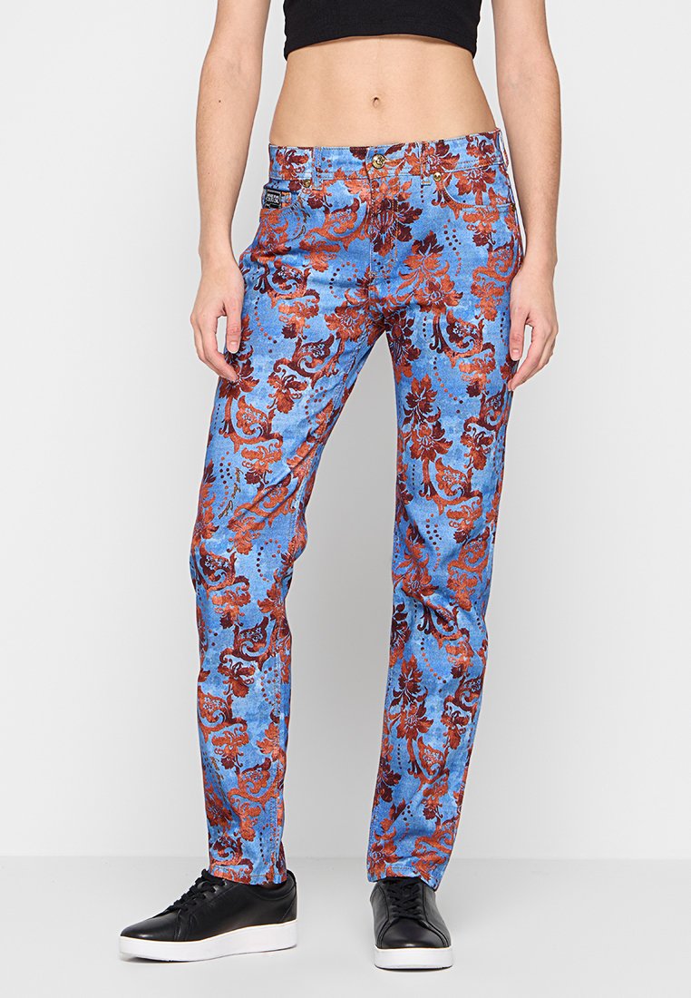 Versace Jeans Couture Straight leg jeans blauw Versace Jeans Couture Straight leg jeans blauw