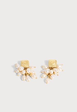 LUV AJ, THE SEYCHELLES PEARL STATEMENT STUDS - Boucles d'oreilles - gold-coloured