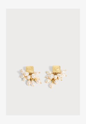 LUV AJ, THE SEYCHELLES PEARL STATEMENT STUDS - Boucles d'oreilles - gold-coloured