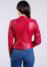 Freaky Nation Skinnjacka - raspberry