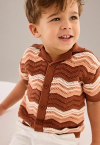 Next EGULAR FIT - Kardiganas - brown cream
