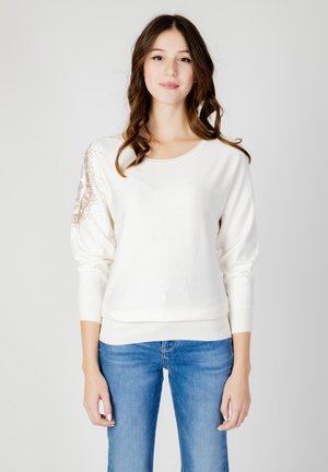 Guess LESLIE  BAT SLEEVE  - Felpa - white