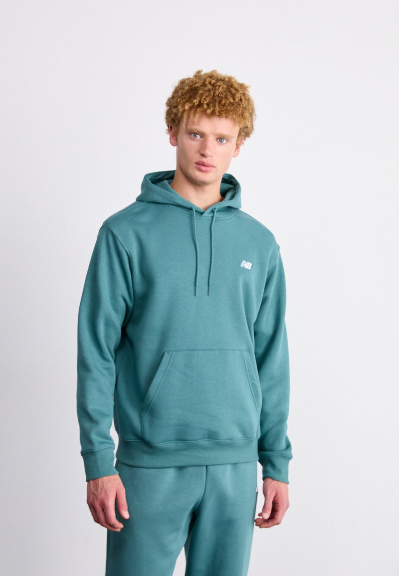 New Balance SPORT ESSENTIALS HOODIE UNISEX - Melegítőfelső - new spruce