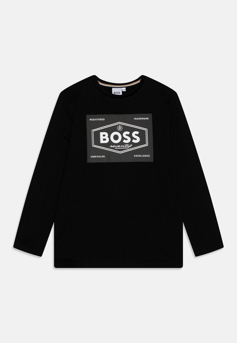 BOSS Kidswear Longsleeve zwart BOSS Kidswear Longsleeve zwart