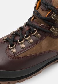 Timberland EURO HIKER - Stivaletti stringati - burgundy