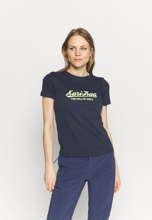 MØLSTER TEE - T-shirts med print - dark blue