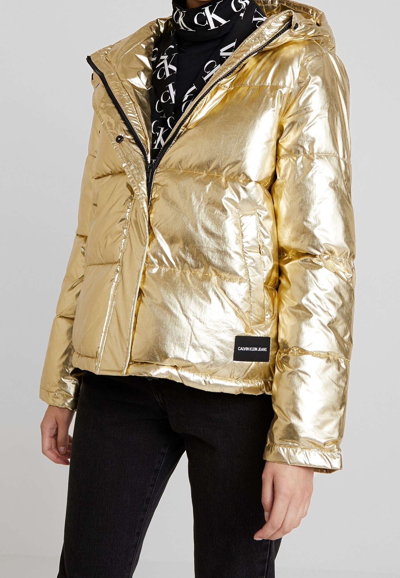 Calvin Klein Jeans Winter jacket - gold-coloured - (Pre-owned