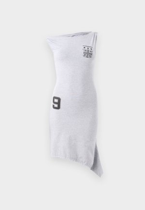 MISBHV DRAPED FOOTBALL DRESS - Vestido ligero - heather grey