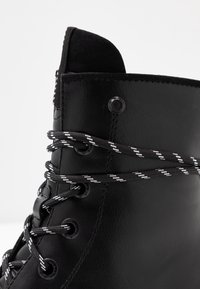 Anna Field Botines con cordones - black
