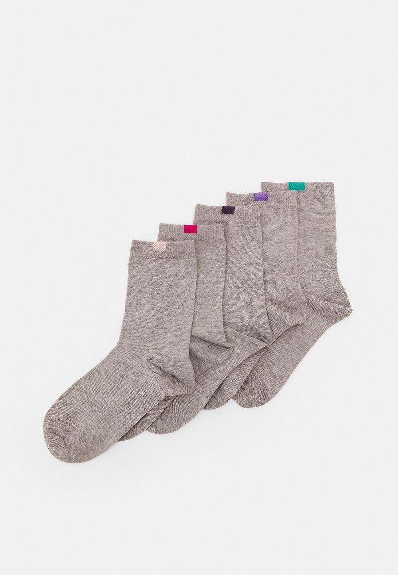 DIM - ECODIM CREW SOCKS 5 PACK - Calcetines - gris clair chiné, Ampliar