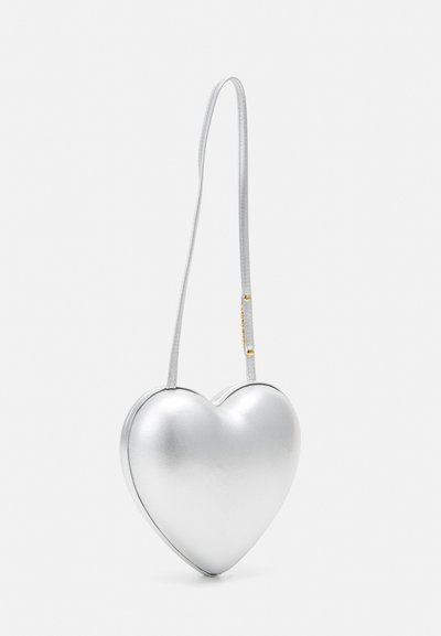 MOSCHINO HEARTBEAT BAG - Sac à main - fantasia nichel