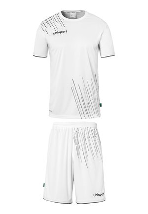 SET - Sports T-shirt - weiß schwarz