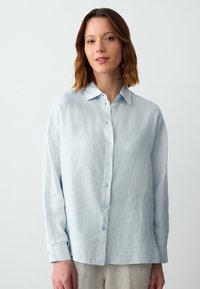 Hemdbluse - light blue