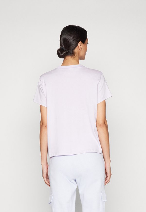 MINI STUD LOGO KNOT FRONT TEE - Print T-shirt - orchid3
