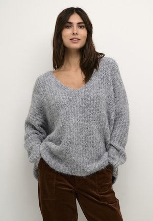 CUBRAVA - Svetr - light grey melange