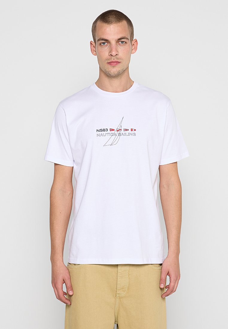 Nautica T-shirt print wit
