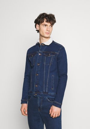 KASH TEDDYC DENIM JACKET - Denim jacket - dark blue