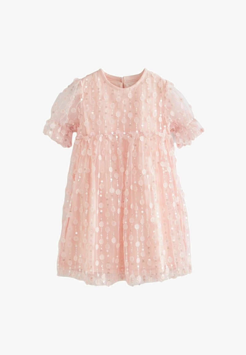 Next Kokteilikleit/peokleit - pink sequin flower