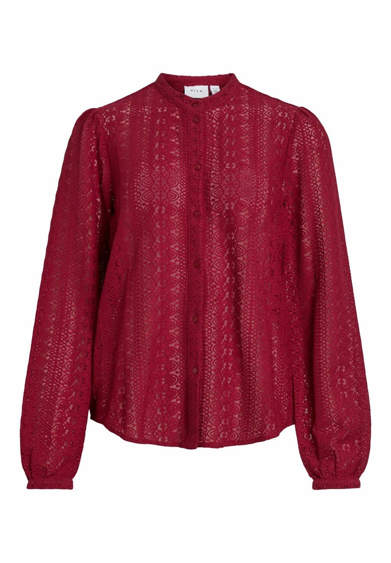 VILA VICHIKKA - Skjorta - beet red