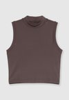 ONE CAPSULE MOCK TANK - Top - baroque brown