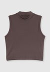ONE CAPSULE MOCK TANK - Felső - baroque brown