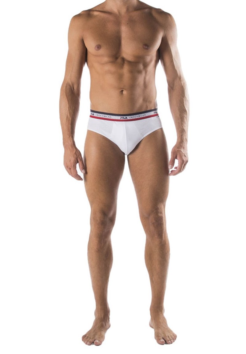 Fila 4ER PACK - LOGOBUND, STRETCH - Slip - weiß