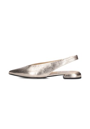 Notre-V Slingback ballerina´s - skrech  platino