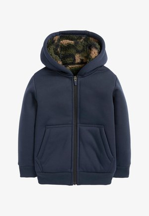 Mikina na zip - dark blue