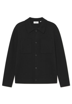 Les Deux, COTTON MILANO OVERSHIRT - Риза - black