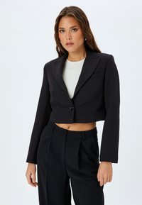 CROP - Blazer - black
