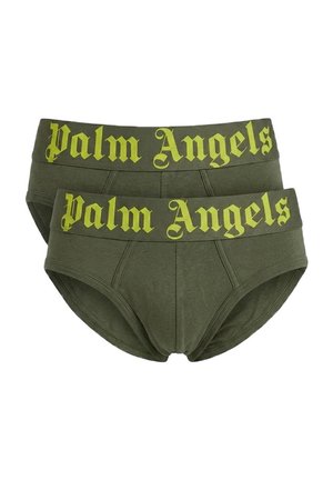Palm Angels, BRIEF BIPACK CONTRAST - Slip - military