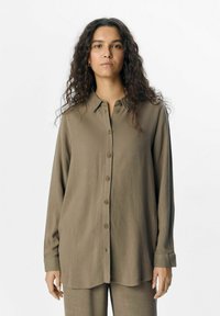 Object Overhemdblouse - morel