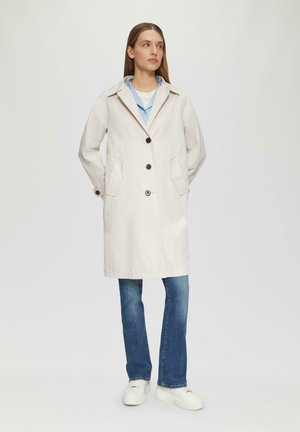 Classic coat - wollweiß