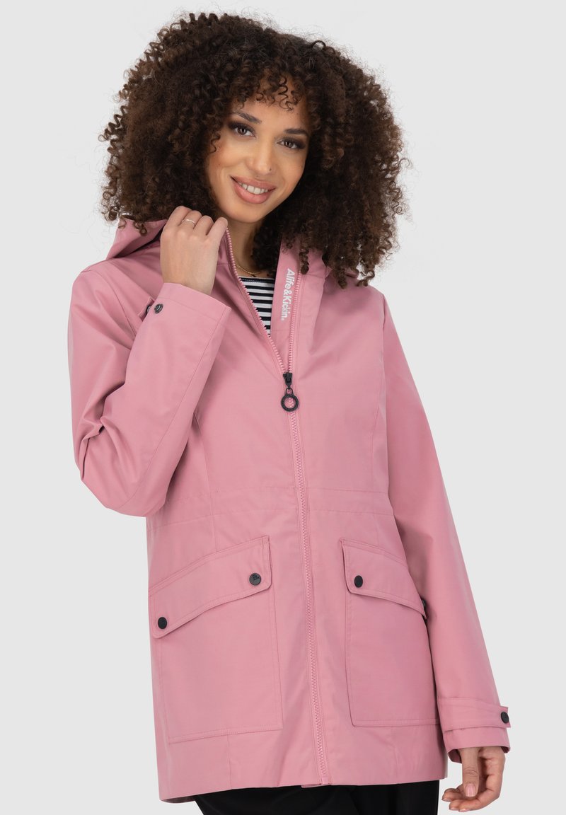 alife & kickin LEIA- ÜBERGANGS - Parka - dusty pink