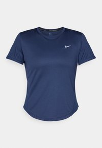 Selecionado, midnight navy/reflective silver-coloured
