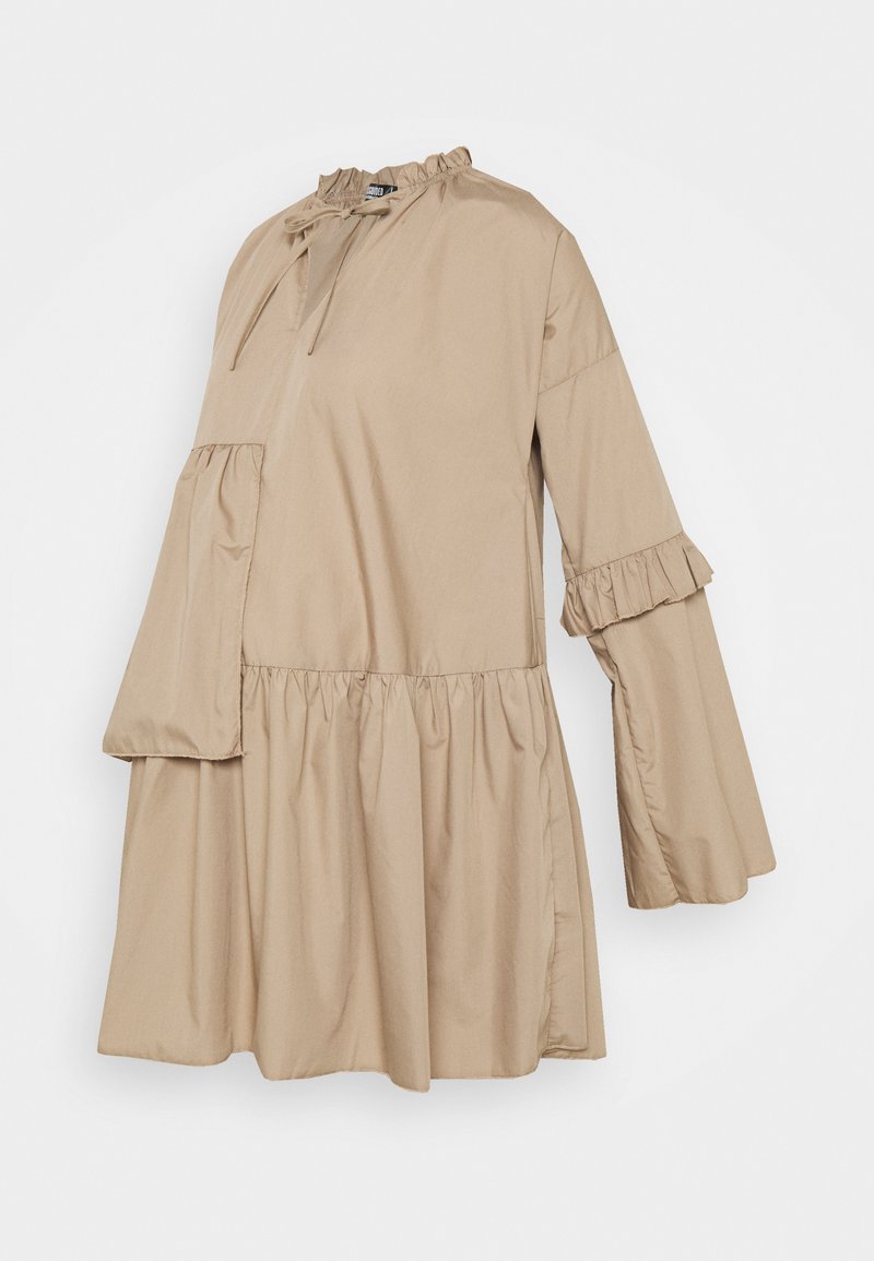 Missguided Maternity Jurk bruin
