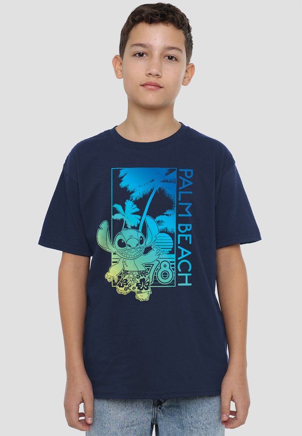 STITCH GRADIENT PALM BEACH - T-Shirt print